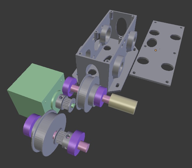 Reducer Box Assembly Reducer Box Assembly