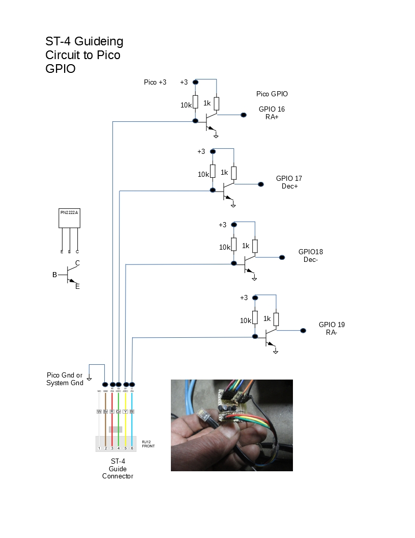 ST4 Guiding Interface ST4guiding
